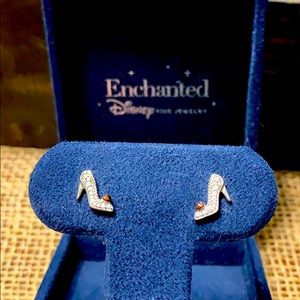 Enchanted Disney Cinderella shoe earrings